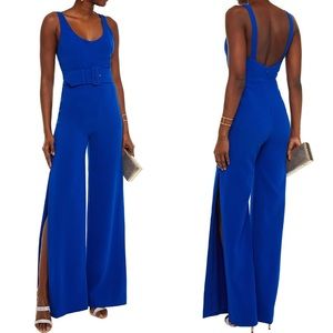 ✨ Jonathan Simkhai Belted Stretch Crepe Jumpsuit ✨